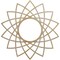 Ekena Millwork Eleanor Wood Fretwork Pierced Ceiling Medallion, Hickory, 24"OD x 9 1/4"ID x 1/4"T CMWP24X24X0250EAHI - alternate 1